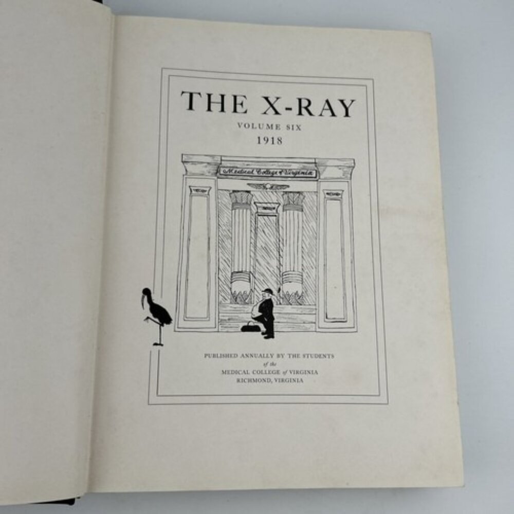 1918 The X-Ray Medical College Of Virginia Annual Students Graduating Class Ads - Picture 7 of 16